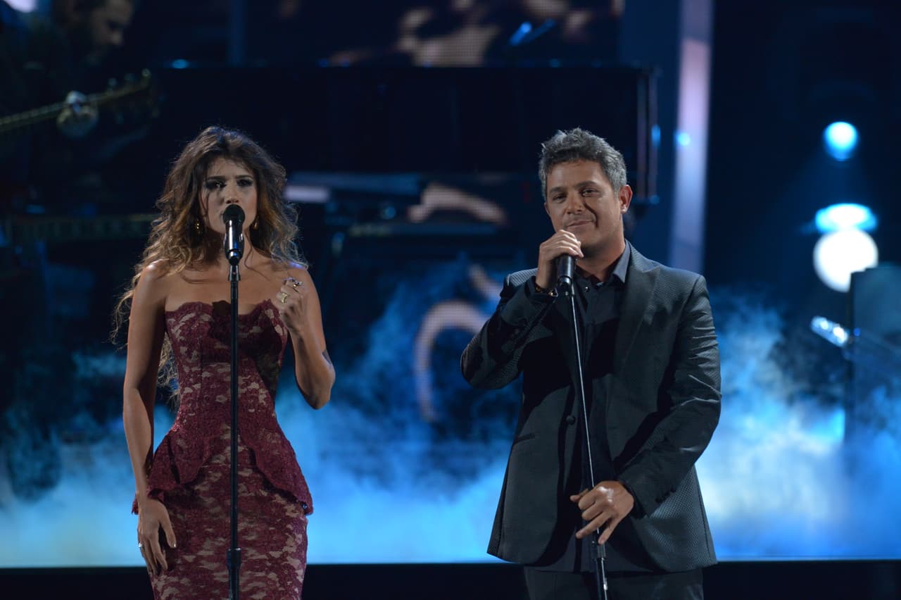 Ambos cantantes hicieron muy buena química sobre el escenario.