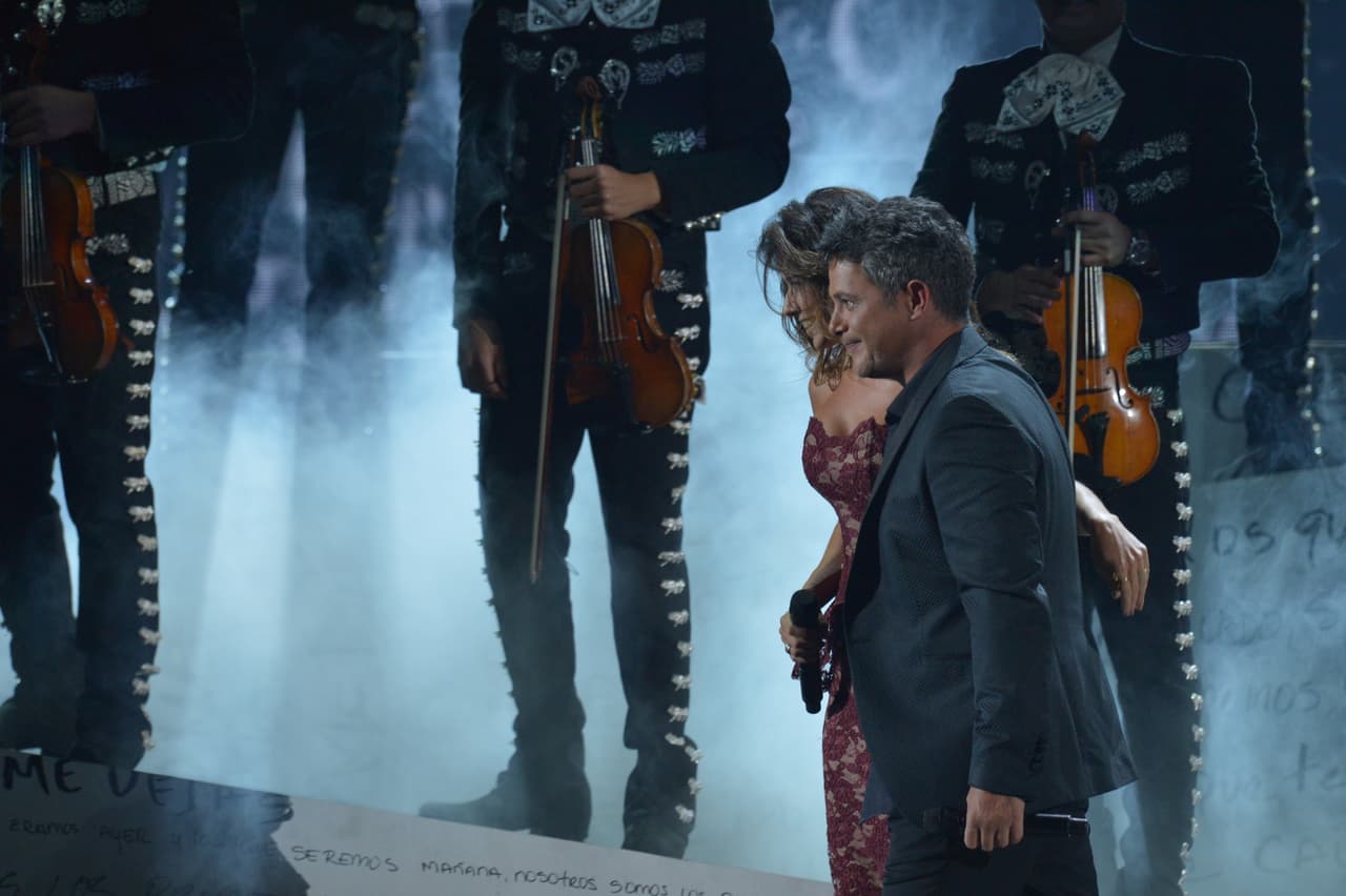 La presentación fue una de las mejores y este dueto, inolvidable.