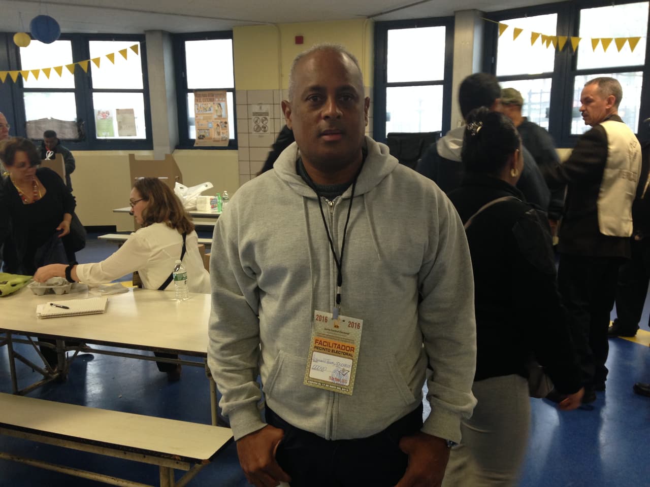 Graciano Tavera, funcionario electoral, dijo que hay tensión en NY por la jornada en Dominicana.