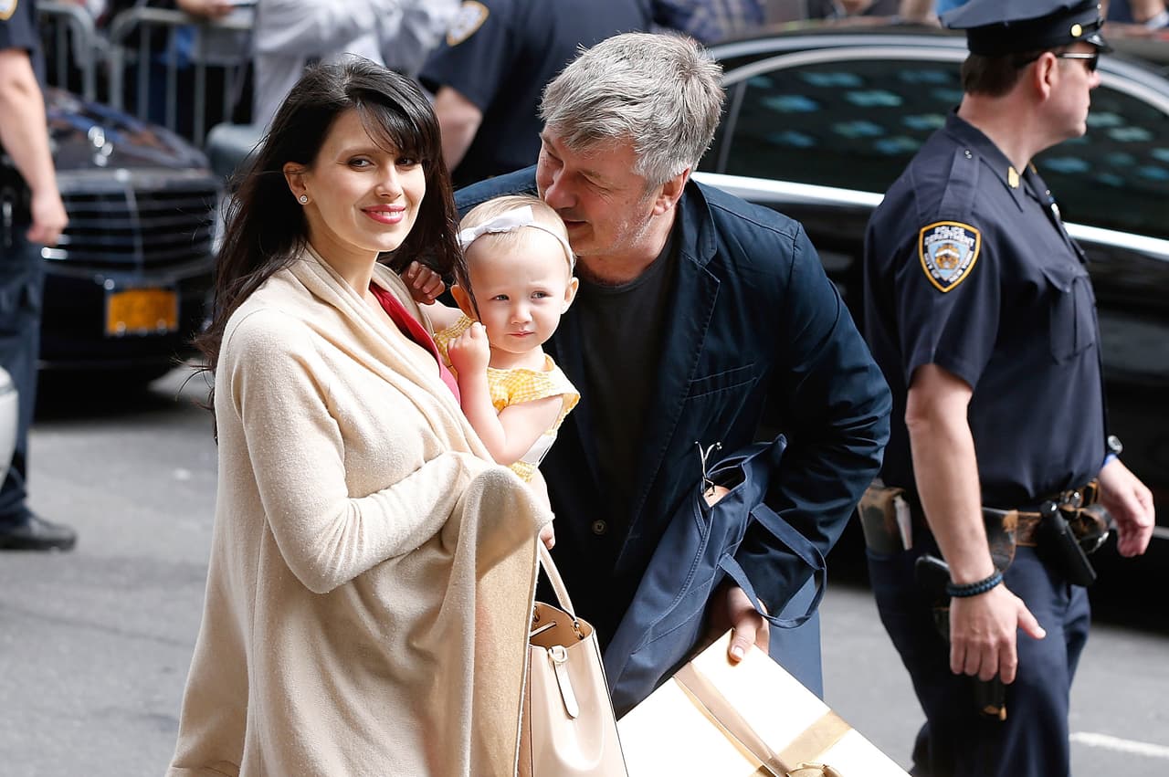 Los Baldwin llegaron a despedirse de Letterman.