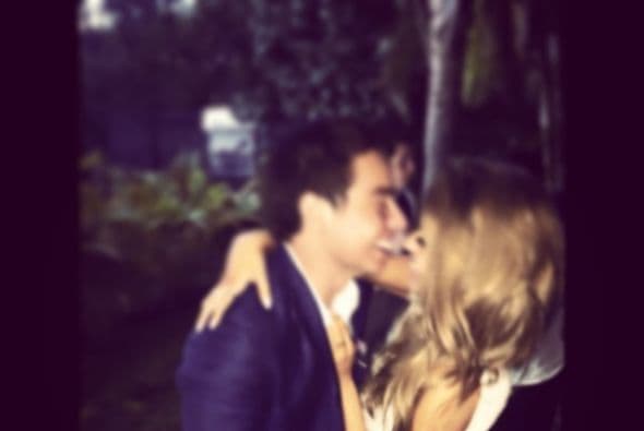 La hijastra de Enrique Peña Nieto, presidente de México, así se ve de enamorada.