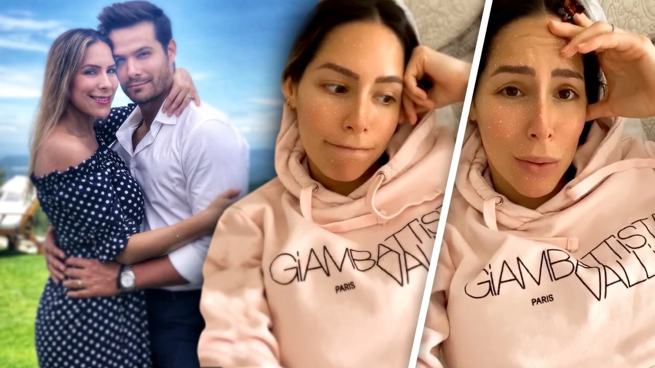 Brandon Peniche ya está mejor, pero su esposa embarazada aún combate los síntomas del covid-19