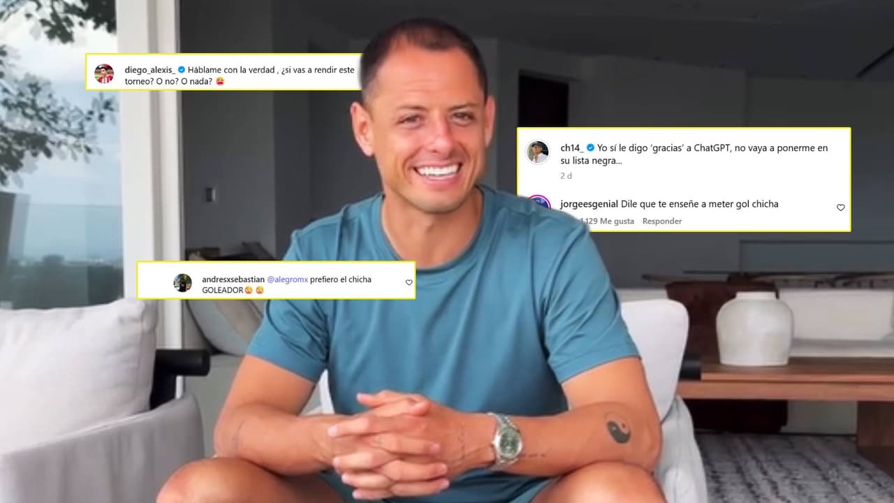 Revientan y exigen goles a Chicharito tras publicar videos ‘inspiradores’