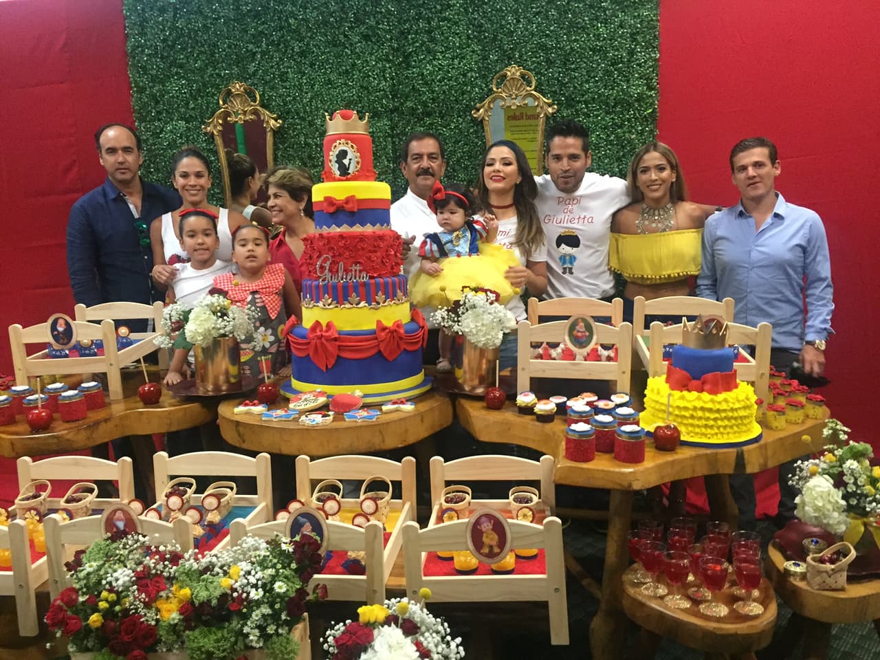 Giulietta es una bendición para sus papis, que deseaban celebrar con sus seres queridos este año lleno de amor y aprendizajes.