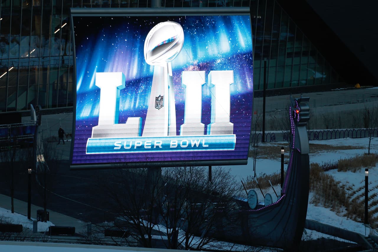 El LII Super Bowl generará alrededor de 418 millones de dólares en publicidad y será visto por más de 190 millones de espectadores en todo el mundo.