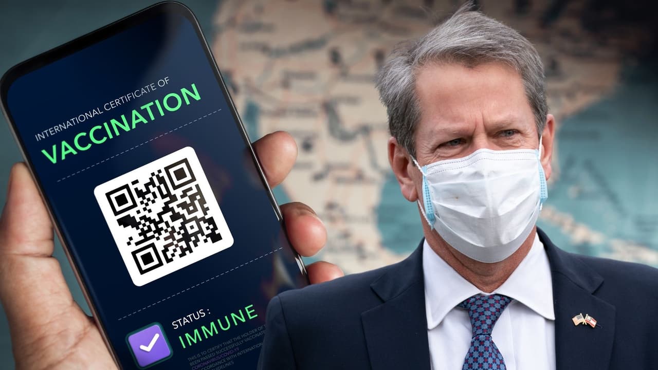 Gobernador Brian Kemp firma orden ejecutiva que prohíbe exigir pasaporte de vacunación