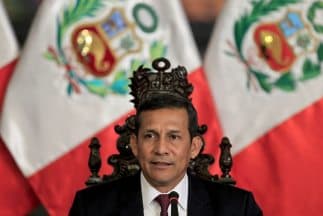 Ollanta Humala, presidente de Perú.