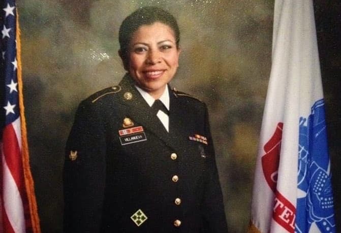 Martha Vázquez se unió al ejército estadounidense en 2008, 16 años después de emigrar de Honduras.
