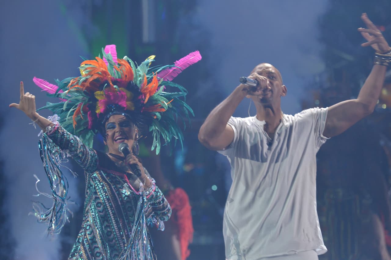 Liliana Saumet y Will Smith interpretaron con mucha pasión.