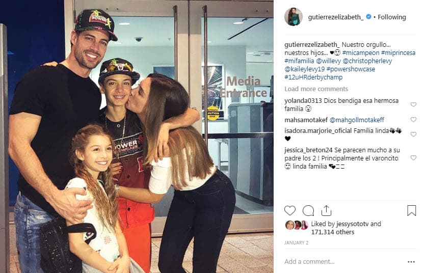 La última publicación donde aparece junto al actor y lo etiqueta es del 2 de enero de 2019.