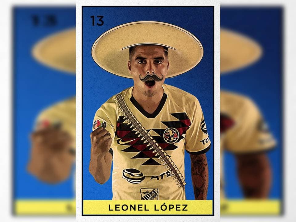 Los jugadores americanistas al estilo de la Revolución Mexicana para conmemorar el 20 de noviembre.