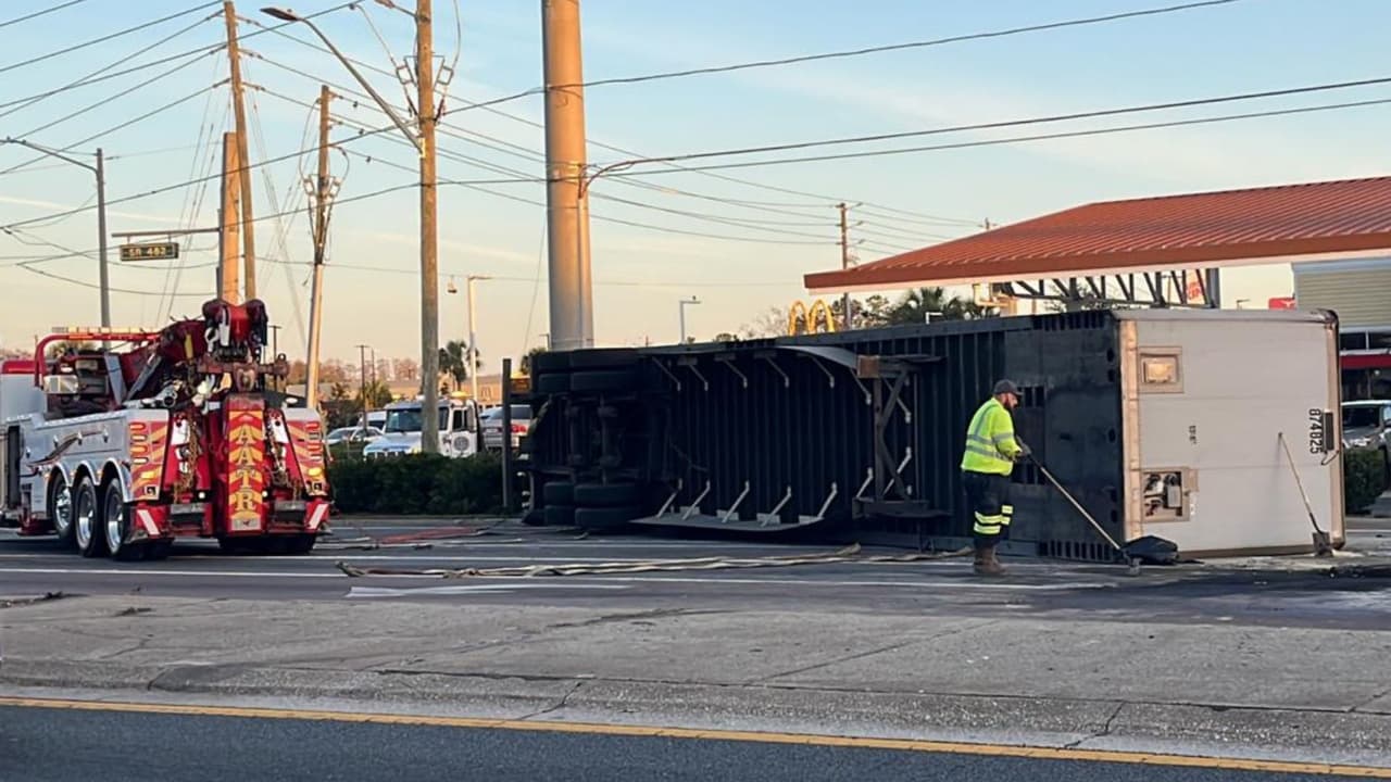 Florida Central reportó casi 90,000 accidentes de tránsito en 2022