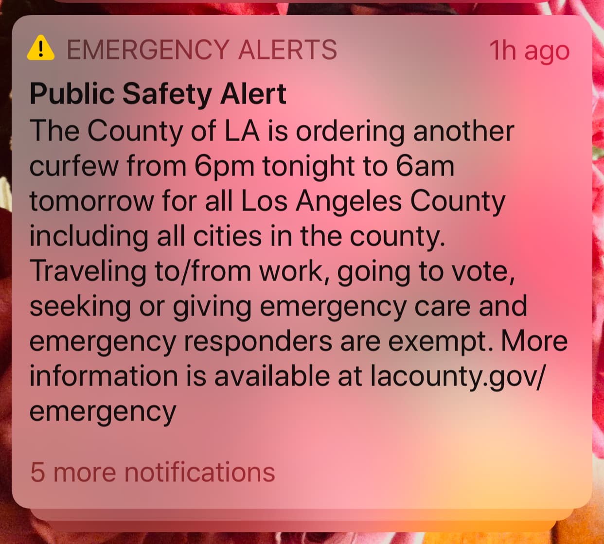 Al 2 de junio y por cuarto día consecutivo, los angelinos deben quedarse en casa, pero esta vez por un toque de queda impuesto por cuarto día consecutivo en todo el condado.