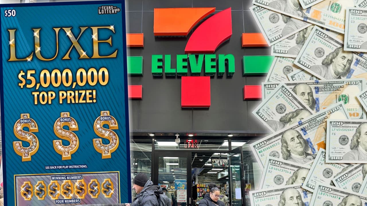 Afortunado va a una tienda de conveniencia y se lleva 5 millones de dólares jugando raspadito