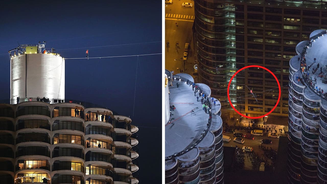 Nik Wallenda es un experto en realizar este tipo de actos