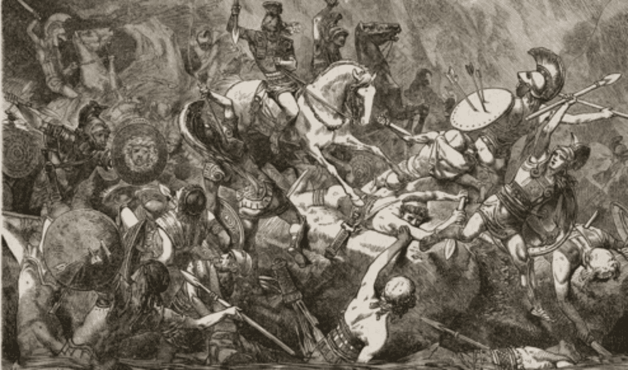 <h3 class="cms-H3-H3">19. Guerra del Peloponeso</h3>
<br>
<br>💥
<b> Duración: </b>431 - 404 a. C. (27 años). 
<br>
<br>💥 
<b>Combatientes: </b>Ciudades estado griegas.
<br>
<br>💥 
<b>Muertos: </b>Más de 100,000.
<br>
<br>💥 
<b>Campo de combate: </b>Grecia, oeste de Turquía, sur de Italia.
<br>