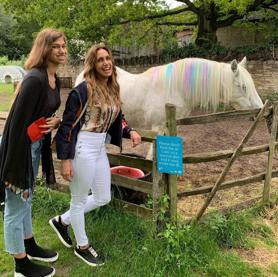 "Es uno de los mejores regalos que la vida me ha dado. Qué bendición tenerte entre nosotros. Eres definitivamente La Flaca Junior", agregó Estefan.