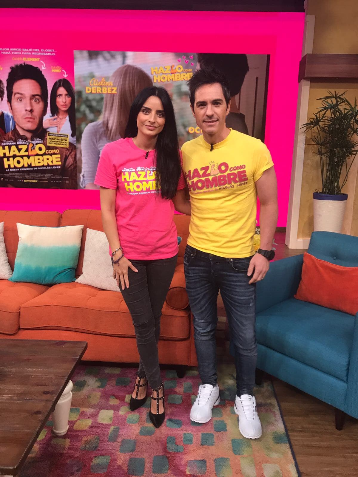 Este jueves en Despierta América le dimos la bienvenida a dos actores jóvenes pero muy talentosos.