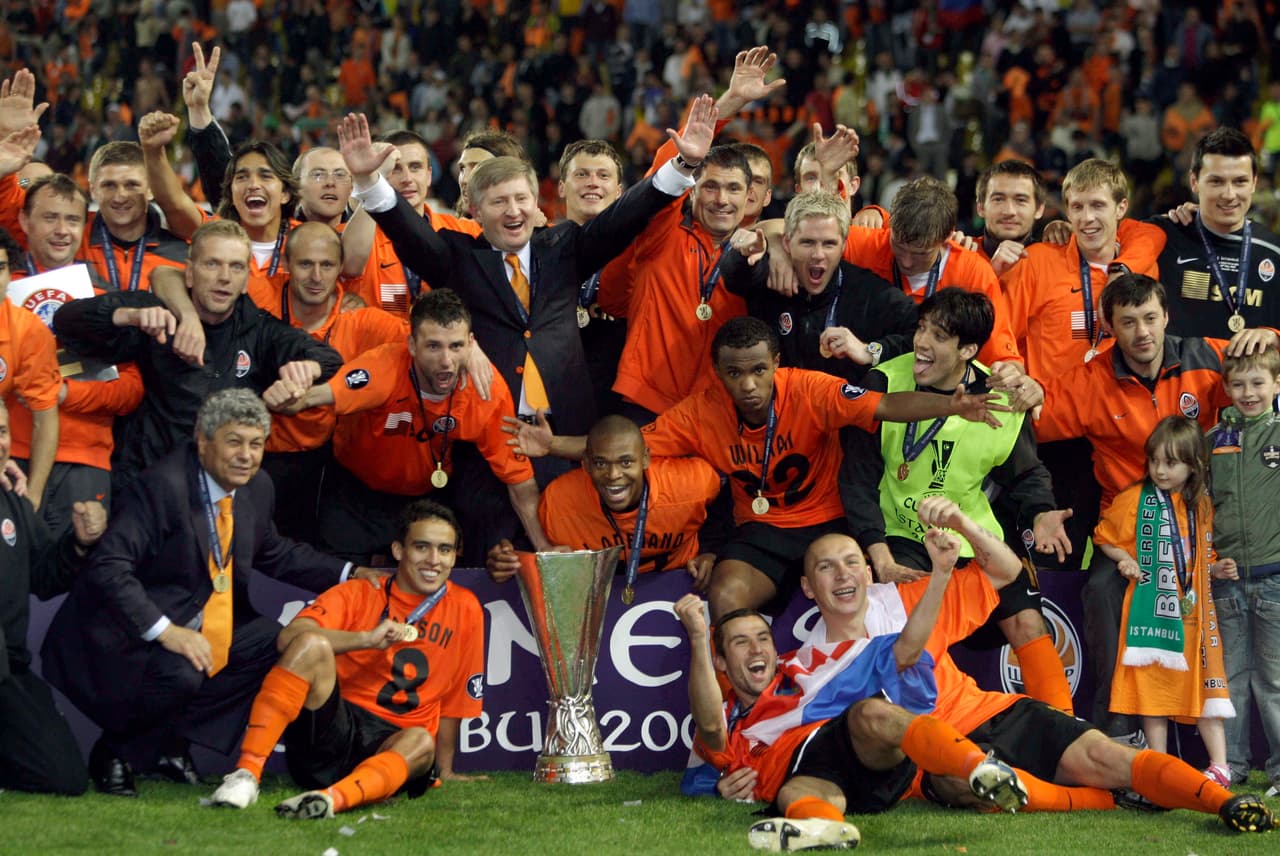 El Shakhtar Donetsk al igual que el Manchester United solo ha podido levantar el título en una ocasión, y lo lograron en la temporada 2008-2009.