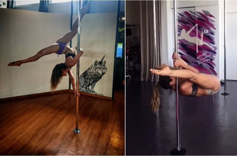 María de León muestra su rutina de ejercicio