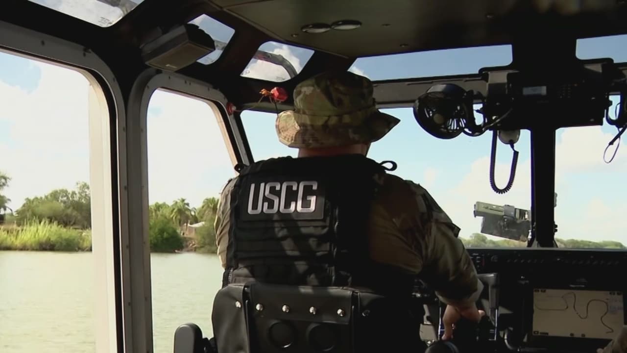 Imágenes de la militarización del Río Grande: decenas de embarcaciones y agentes patrullan esta zona