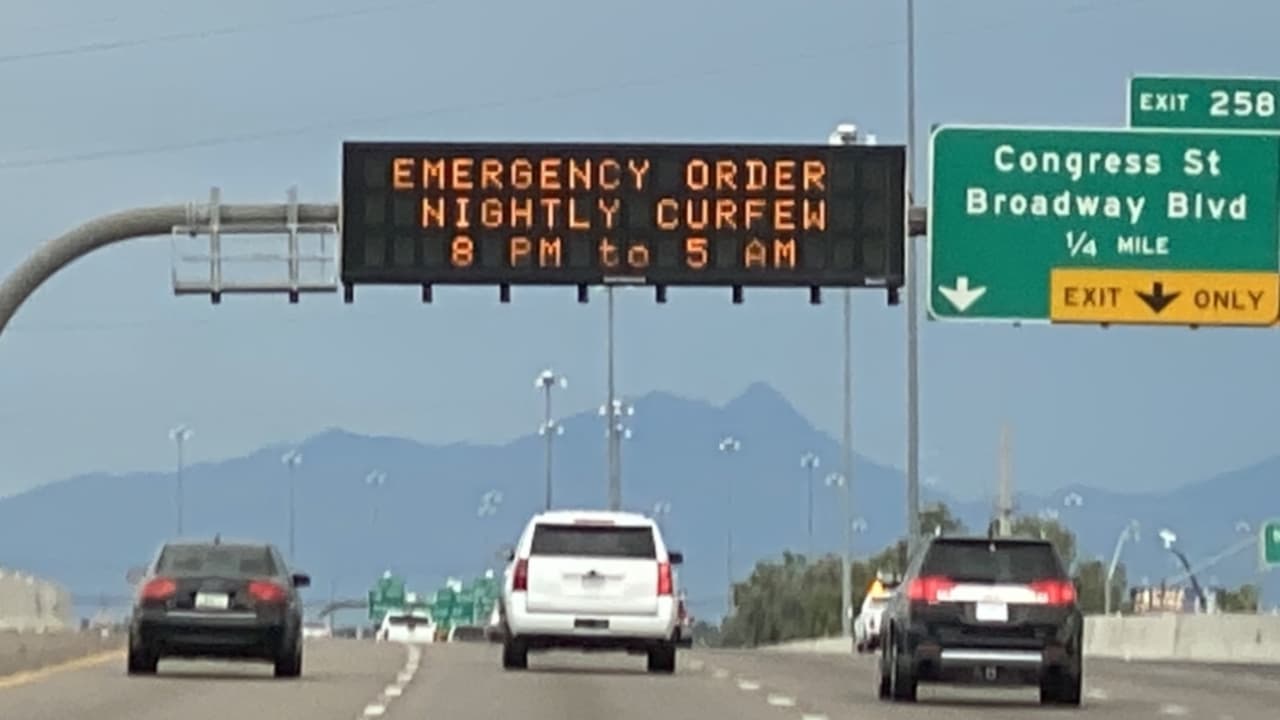 Esto es lo que debes saber del toque de queda en Arizona y la declaración de emergencia