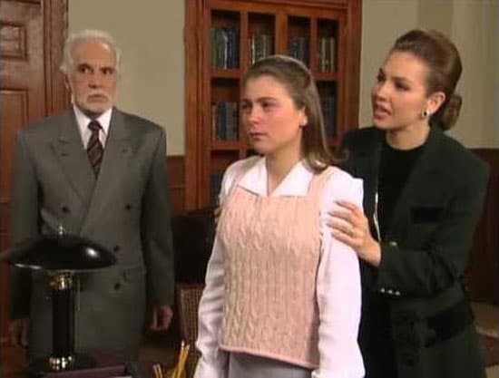 Ludwika creció y dejó de ser una niña, en 1995 fue una de las protagonistas juveniles de 'María la del Barrio'.