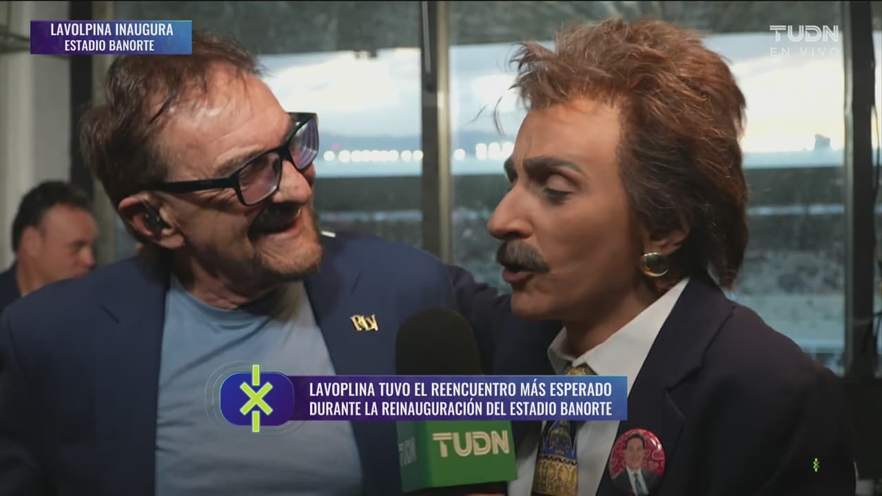 Lavolpina acude al estadio Banorte y se lleva una grata sorpresa