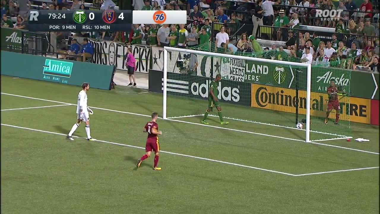 Doblete del ecuatoriano Joao Plata encabeza goleada de Real Salt Lake ante Portland Timbers