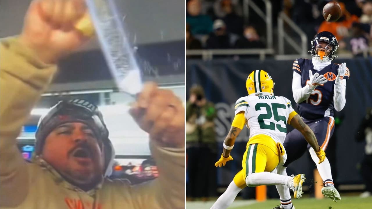 El fanático hispano de los Bears que se volvió viral por rallar queso