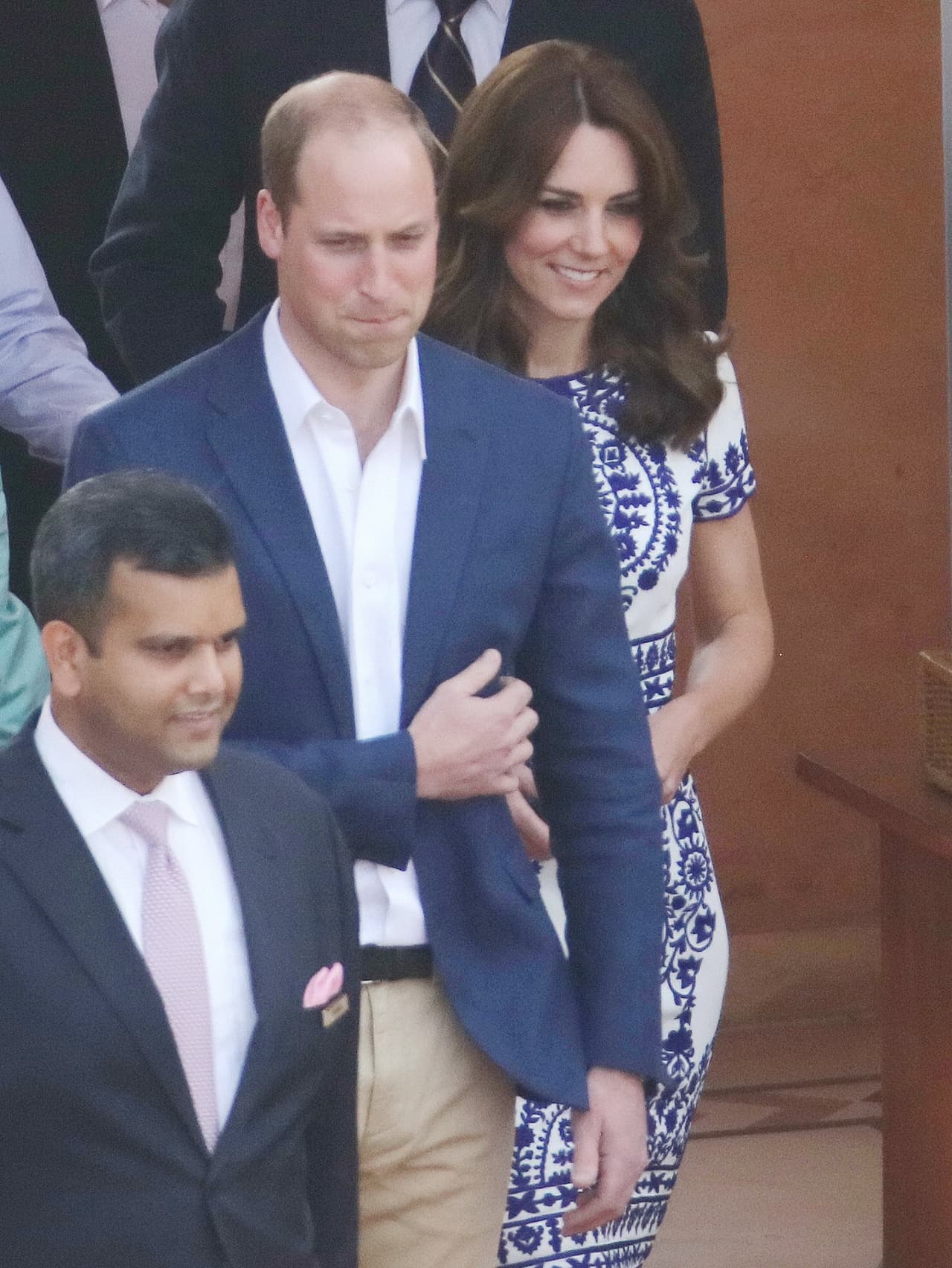 El sábado pasado los Duques de Cambridge visitaron el Taj Mahal.