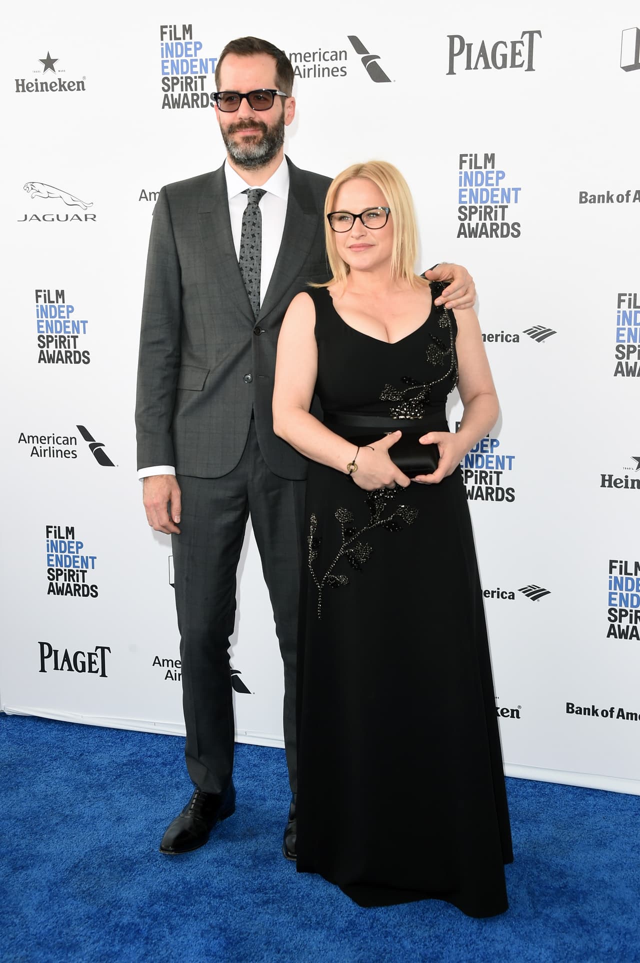 Patricia Arquette y su pareja