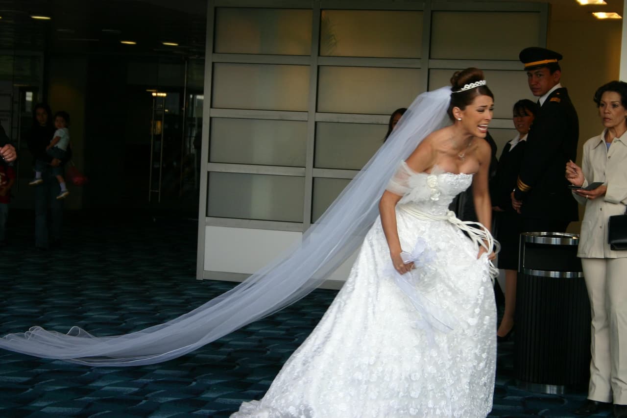 Lamentablemente en “Rubí” no todo salió como se esperaba y Jaqueline tuvo que demostrar cómo sería una verdadera novia fugitiva.