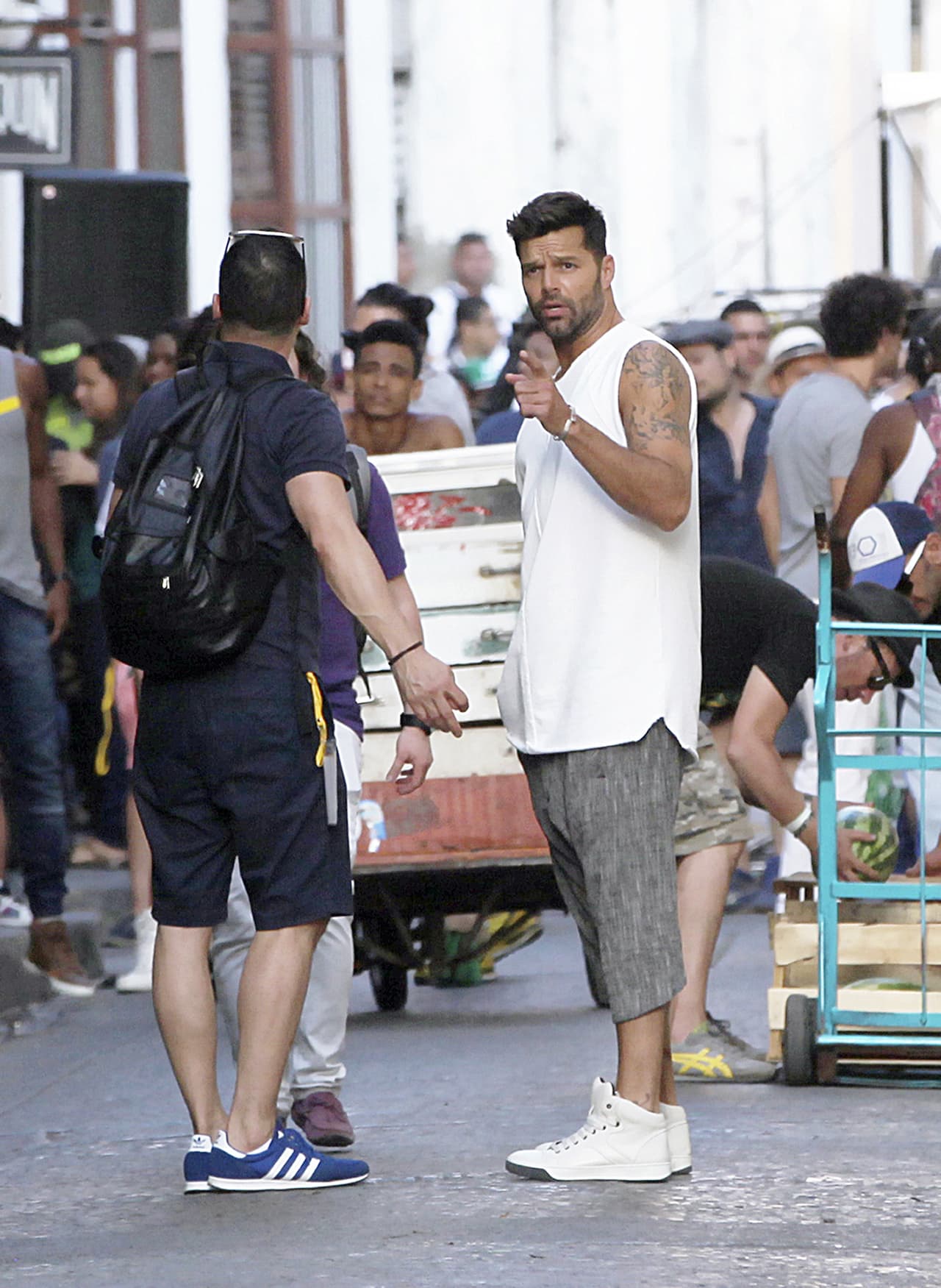 El instinto paternal de Ricky Martin es lo que le ha empujado en gran parte a involucrarse en el concurso musical 'La Banda'.