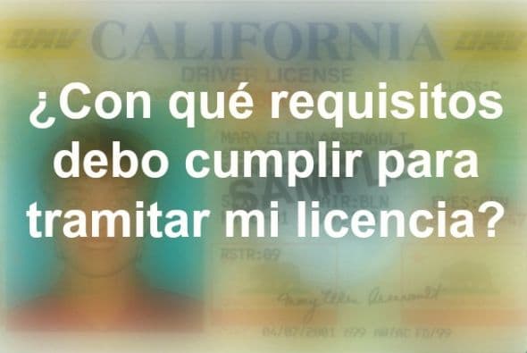 Los solicitantes de licencia de manejar considerados bajo la ley AB 60 deben cumplir con todos los demás requisitos para obtener una licencia y deben proveer comprobante satisfactorio de identidad y residencia en California.