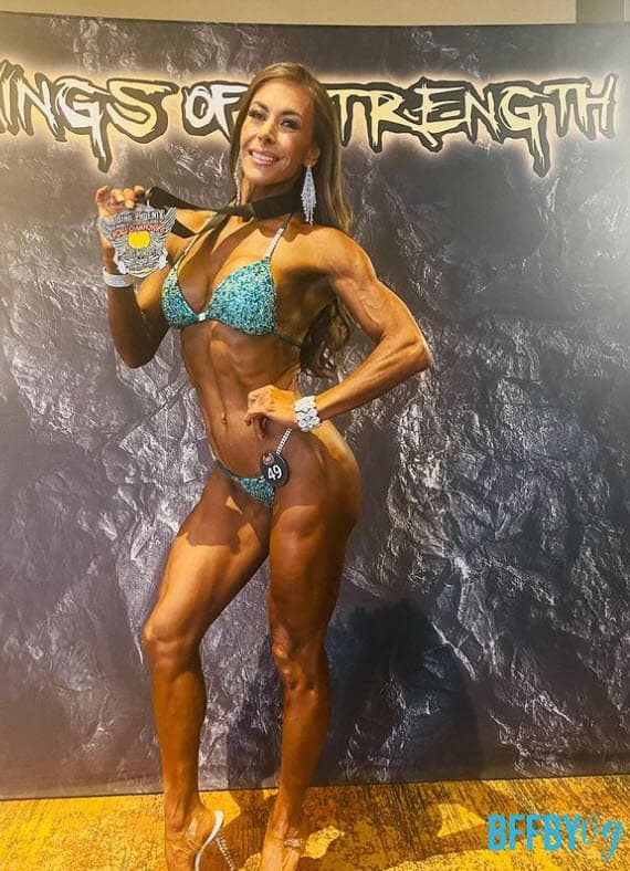 Vanessa ha comenzado a cosechar medallas en las competencias de fisicoculturismo en las que participa.
<br>