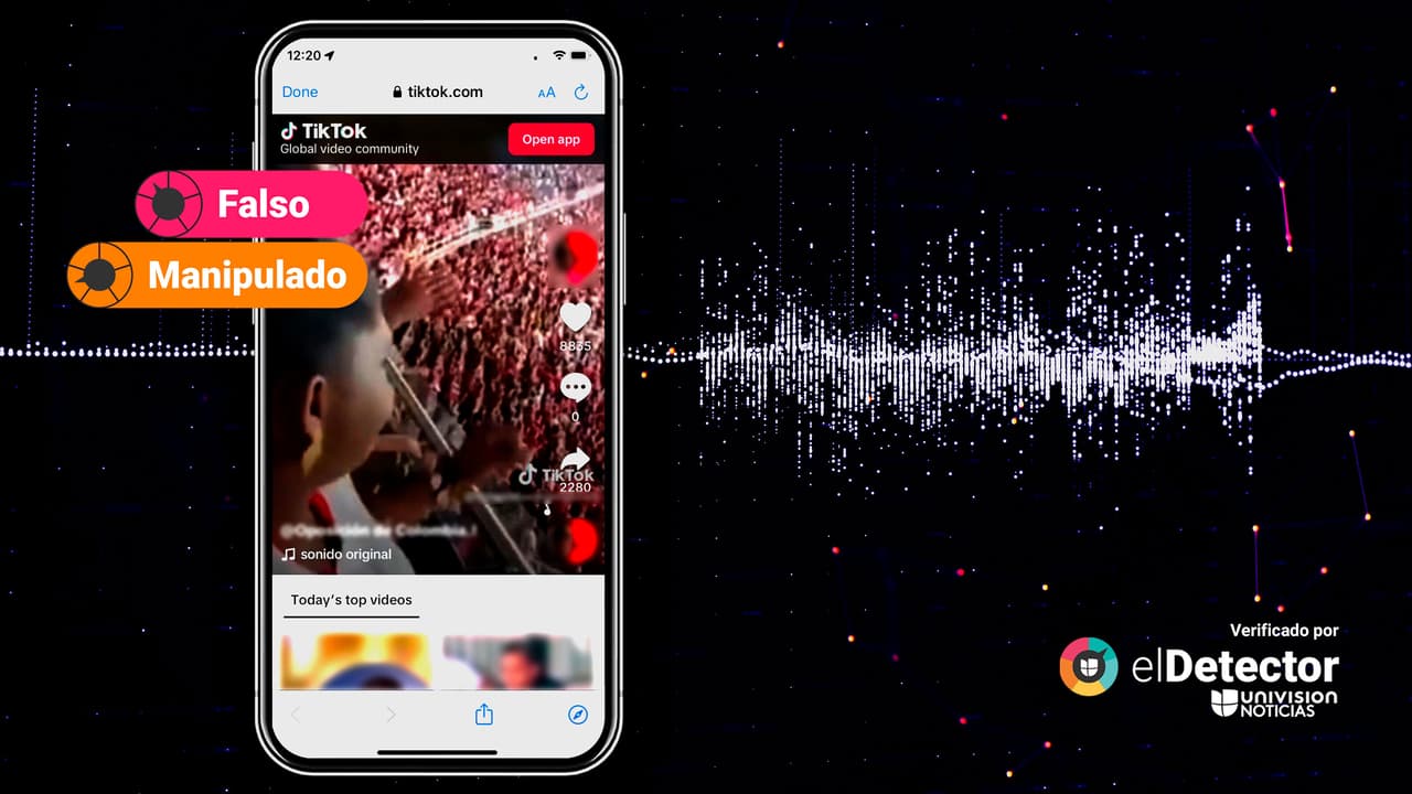 La vicepresidenta de Colombia no apoyó cánticos de “Fuera Petro” en un estadio: esos videos fueron manipulados