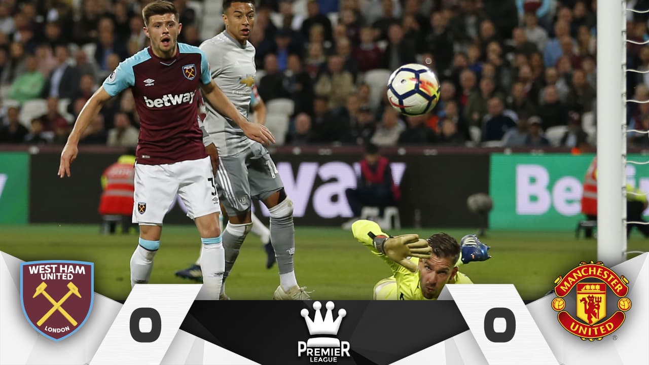 Sin 'Chicharito' lesionado, West Ham empató con Manchester United