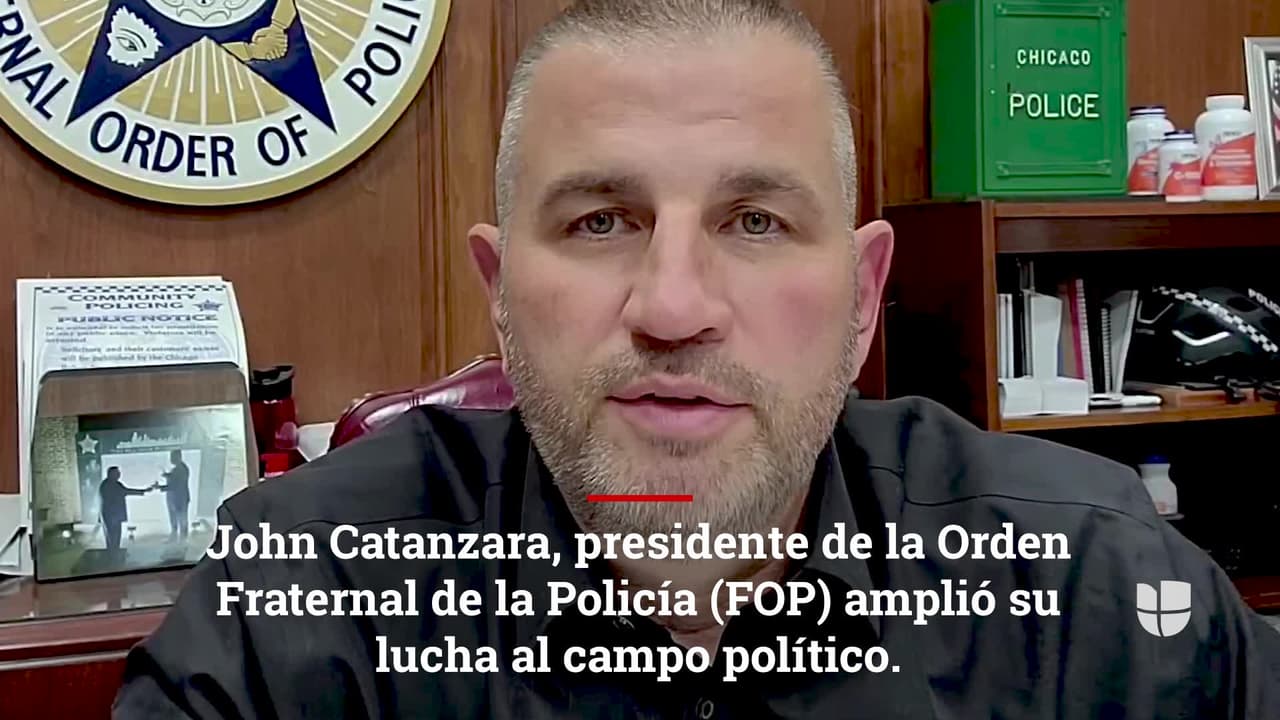Presidente de la FOP amplía su desafío: John Catanzara anuncia que buscará la alcaldía de Chicago