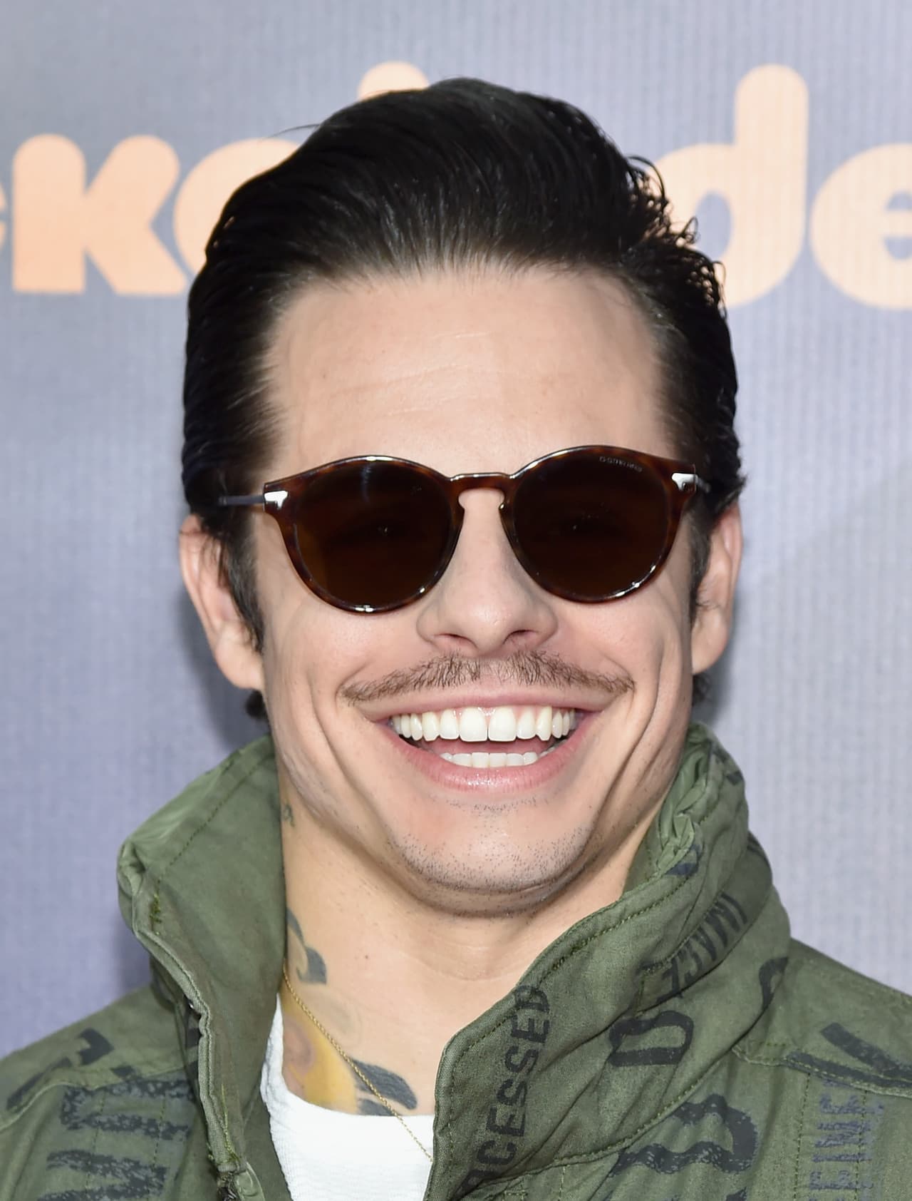 El coreógrafo y actor así apareció en los Nickelodeon Halo Awards en Nueva York.