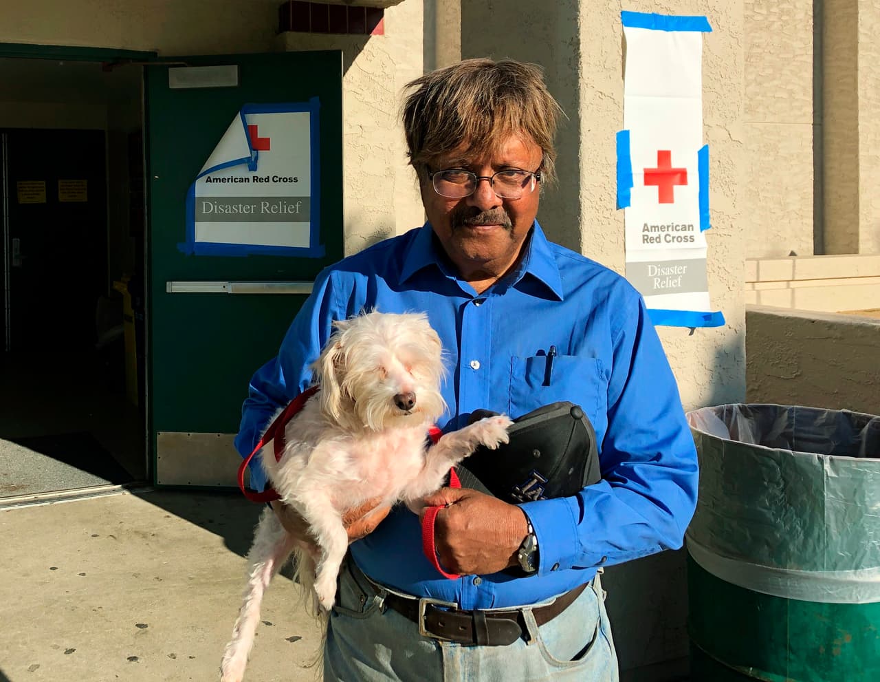 Los centros recibian también a mascotas y se habilitaron lugares para recibir animales más grandes.