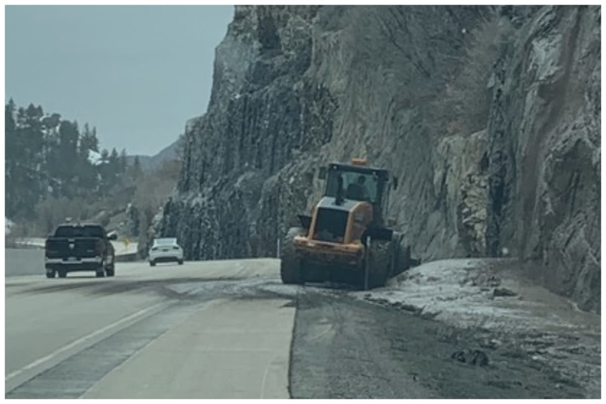 Se preparan para posibles deslizamientos de tierra en carreteras de Utah