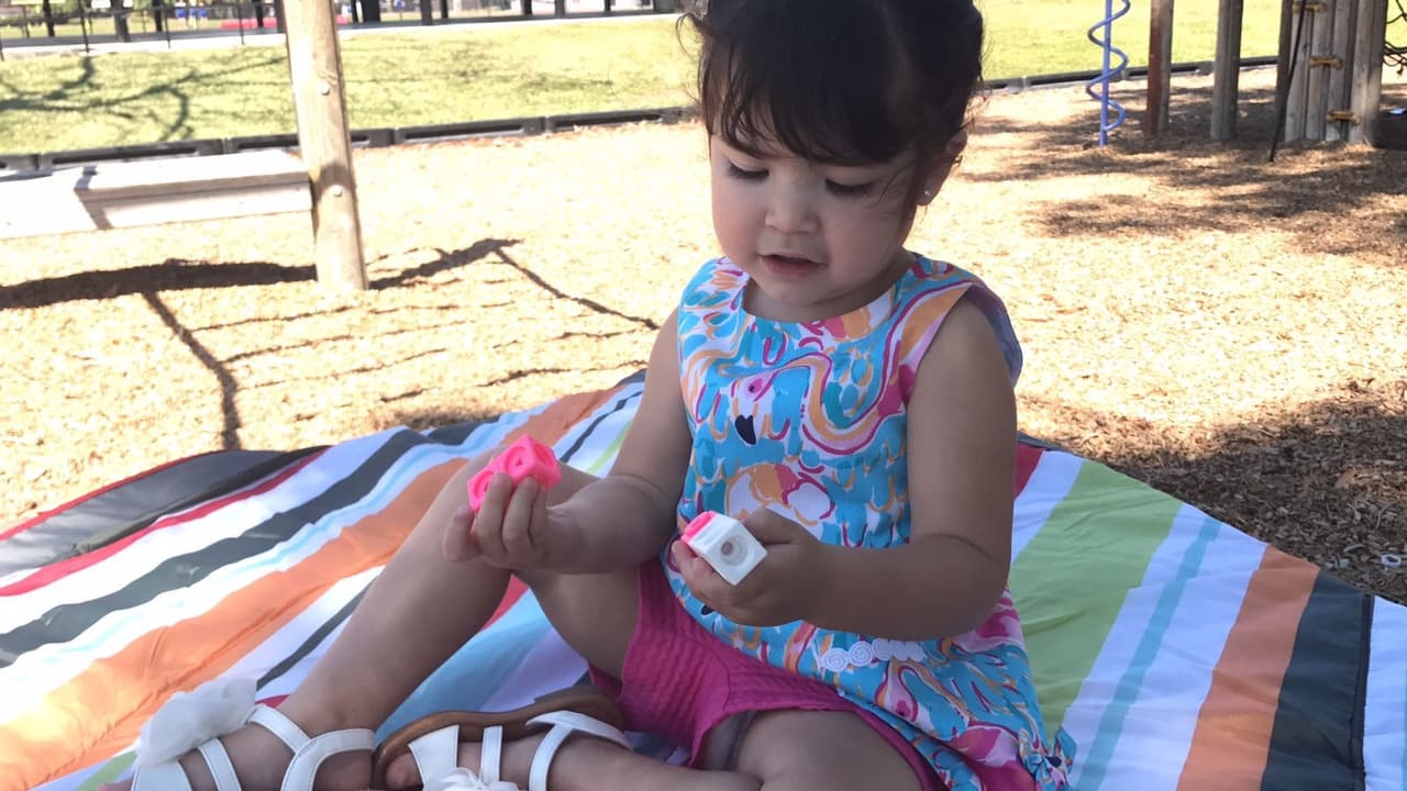 El día estaba espectacular, todo resultó de maravilla para esta nena tan talentosa.