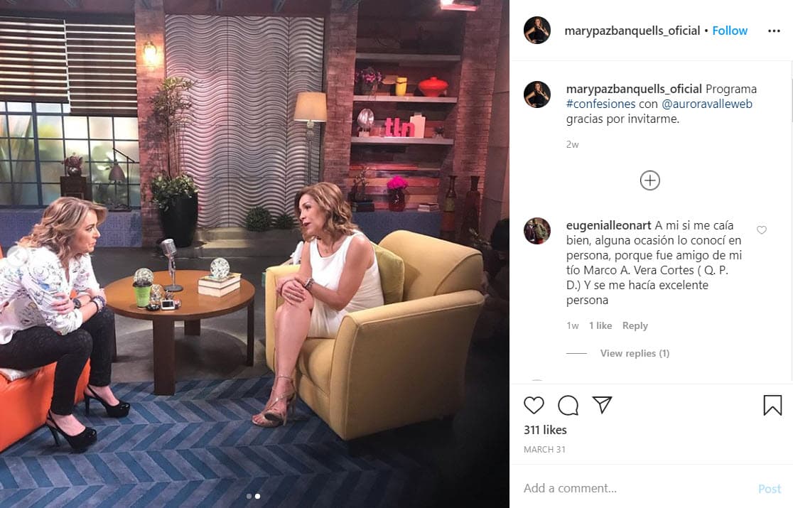 En marzo pasado 
<b><a href="https://www.univision.com/famosos/mary-paz-banquells-no-teme-que-sus-hijos-repitan-las-conductas-caracteristicas-de-su-padre-alfredo-adame-fotos">Mary Paz Banquells</a></b>, exesposa de Alfredo Adame, relató en el programa '
<a href="https://www.youtube.com/watch?v=H6IyDS06kQA&list=PLCye5KV8NbxTIWfROfO4IZYluLGiaP7Nt&index=4&t=0s" target="_blank">Confesiones</a>' los 
<b>abusos y amenazas que vivió durante 25 años de matrimonio</b>: "Era una relación normal porque yo cedía a todo. Pero siempre tapando yo lo que estaba pasando".
<br>