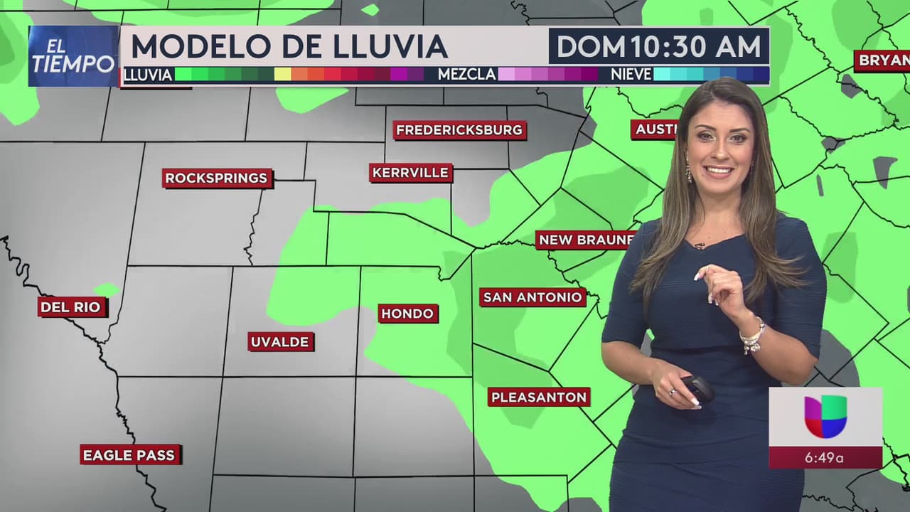 Es un día seco y soleado, pero pronto habrá un frente frío con lluvias