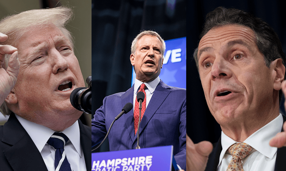 Trump critica a mandatarios de Nueva York por su supuesta debilidad ante la delincuencia