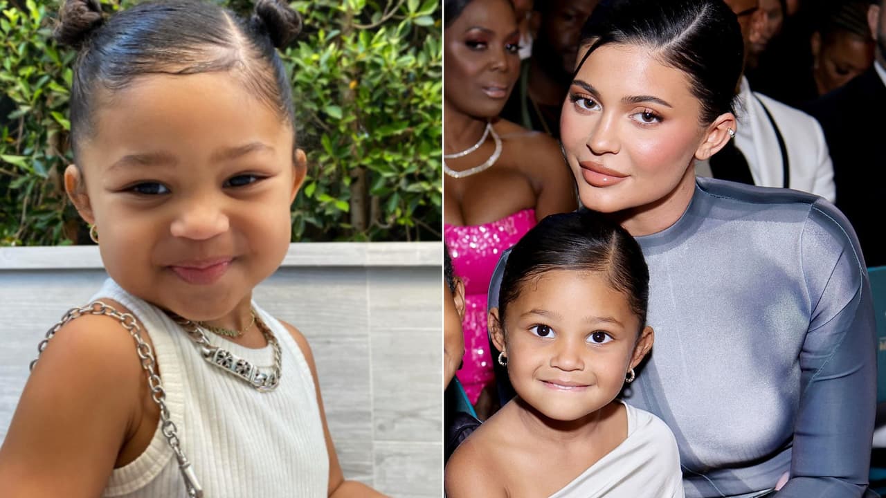 Stormi usó un bolso de más de 3 mil dólares en su viaje a Londres con Kylie Jenner: fotos