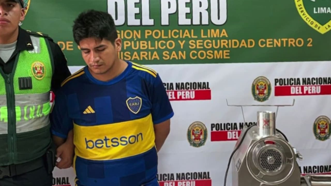 Macabro hallazgo: Detienen a hombre en Perú tras comprar moledora de carne; investigan si planeaba desaparecer un cuerpo