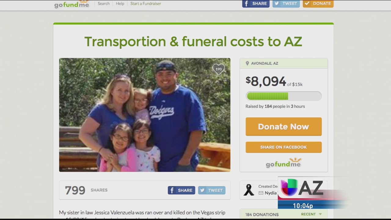 Continúa la conmoción por muerte de Arizonense en Las Vegas