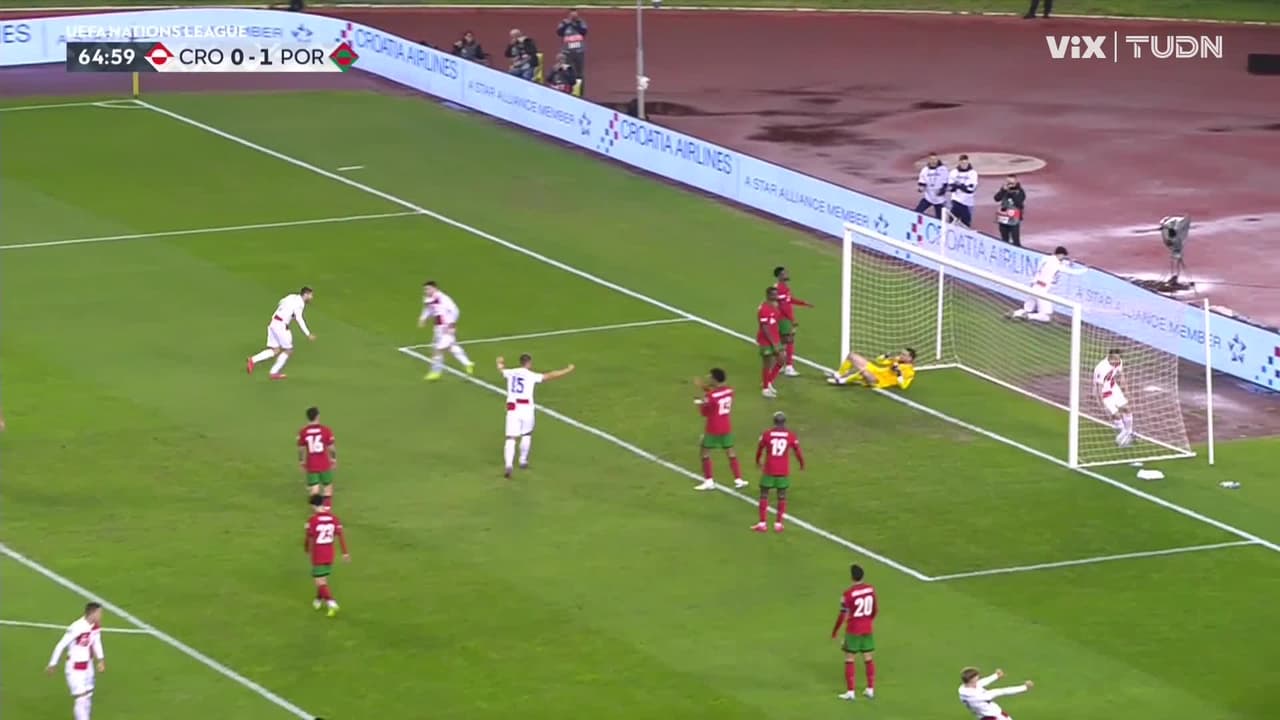 ¡Gol de Croacia! Jakic pone un trazo perfecto y Gvuardiol empata el juego